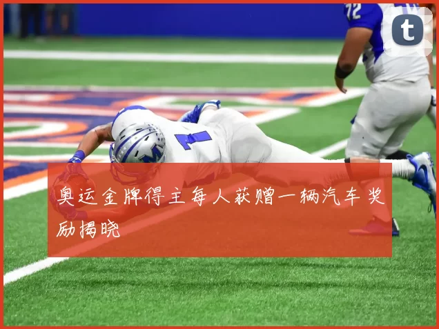 奥运金牌得主每人获赠一辆汽车奖励揭晓