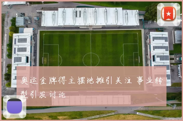 奥运金牌得主摆地摊引关注 事业转型引发讨论