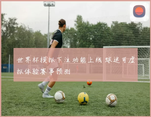 世界杯模拟下注功能上线 球迷可虚拟体验赛事预测