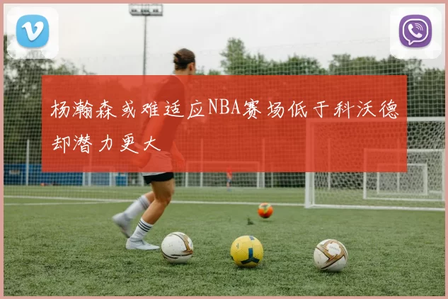 杨瀚森或难适应NBA赛场低于科沃德却潜力更大